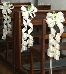 pew bows1 - Lasting Florals Bridal Gallery